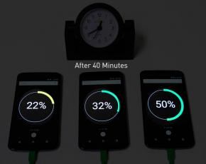 Обзор технологии Quick Charge или быстрой зарядки на Xiaomi Значок быстрой зарядки xiaomi